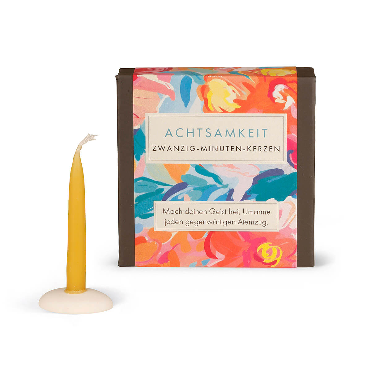 Zwanzig Minuten Kerzen Achtsamkeit