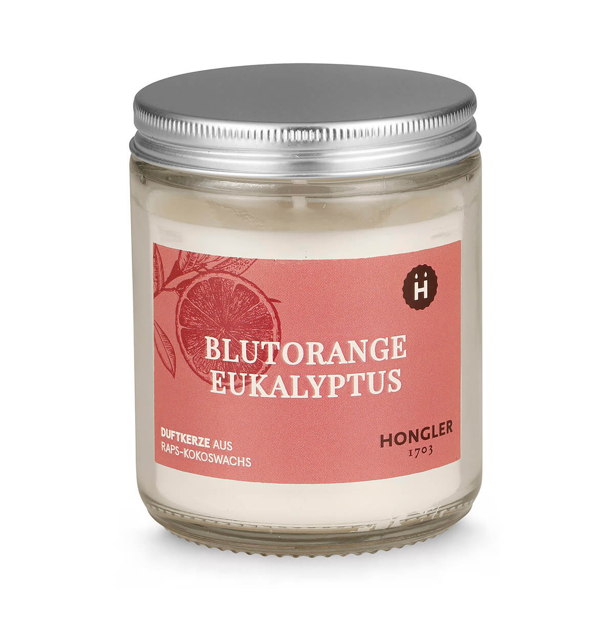 Duftkerze Hongler Blutorange Eukalyptus