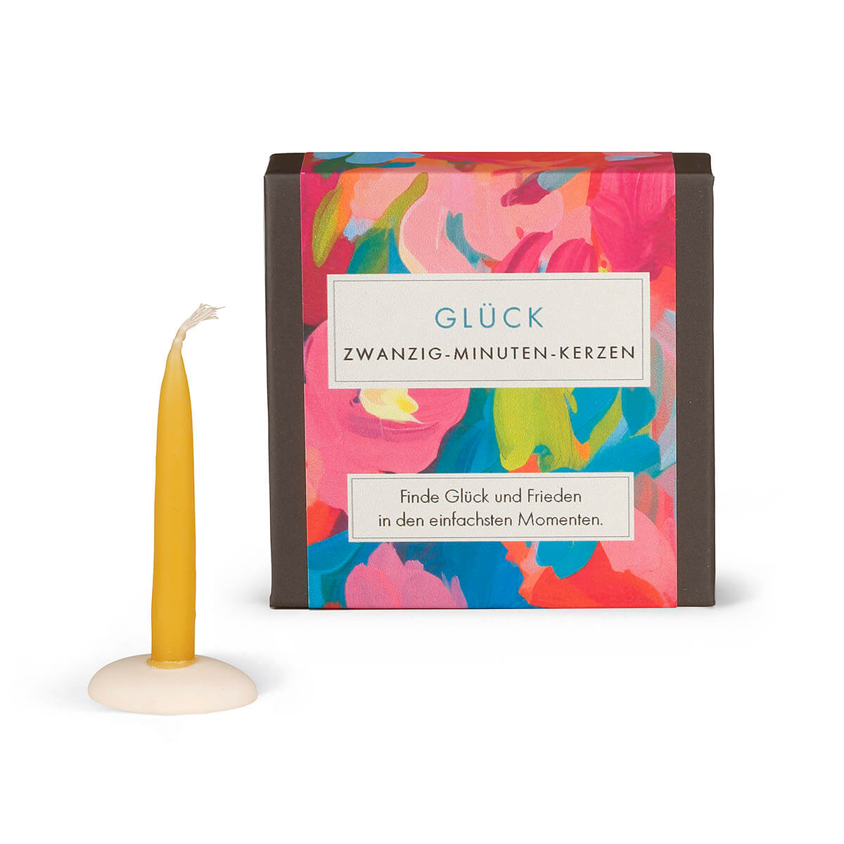 Zwanzig Minuten Kerzen Glück