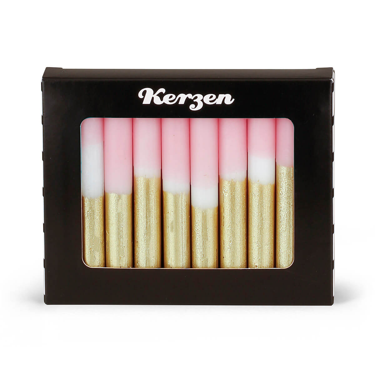 Baumkerzen rosa gold