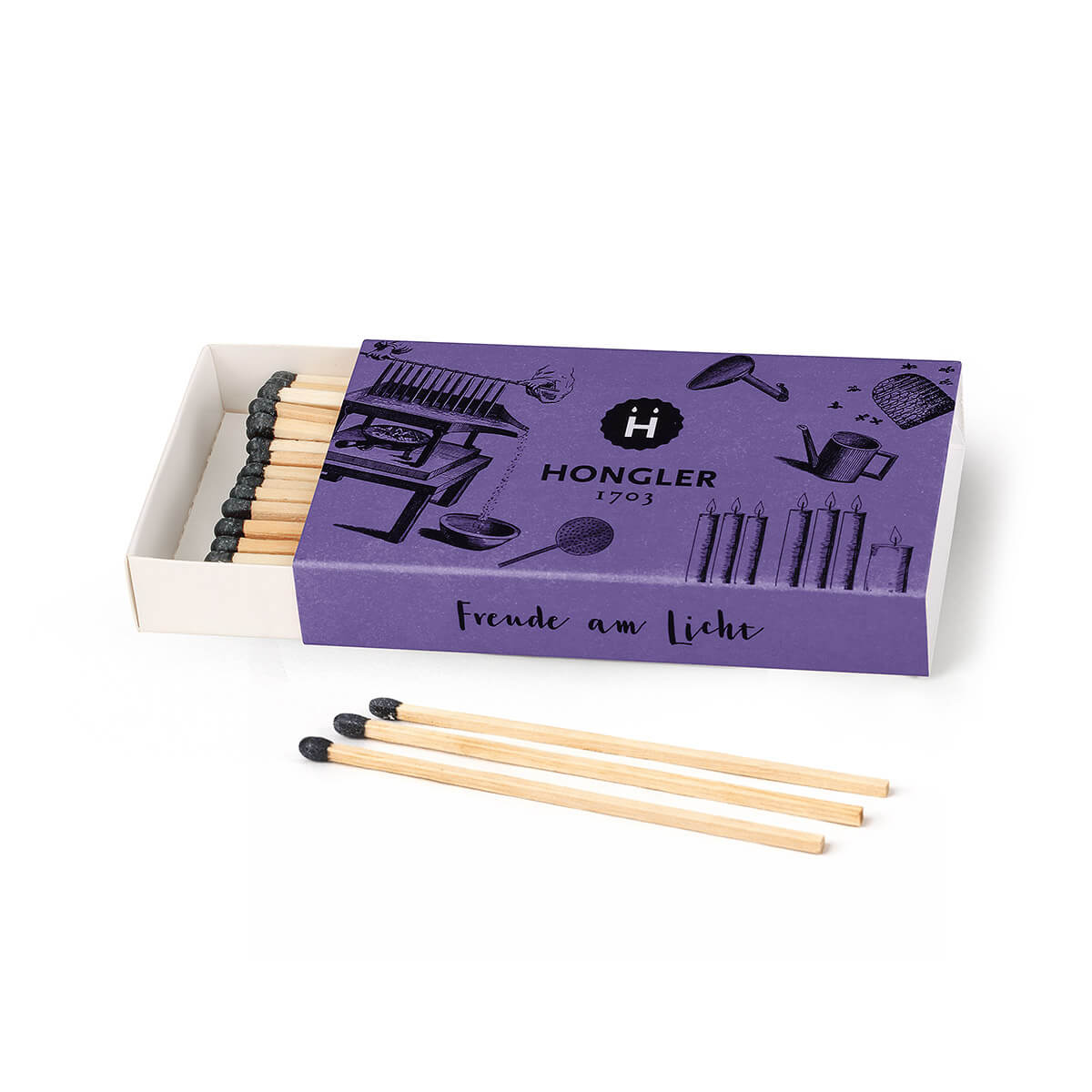 Zündhölzer – lila