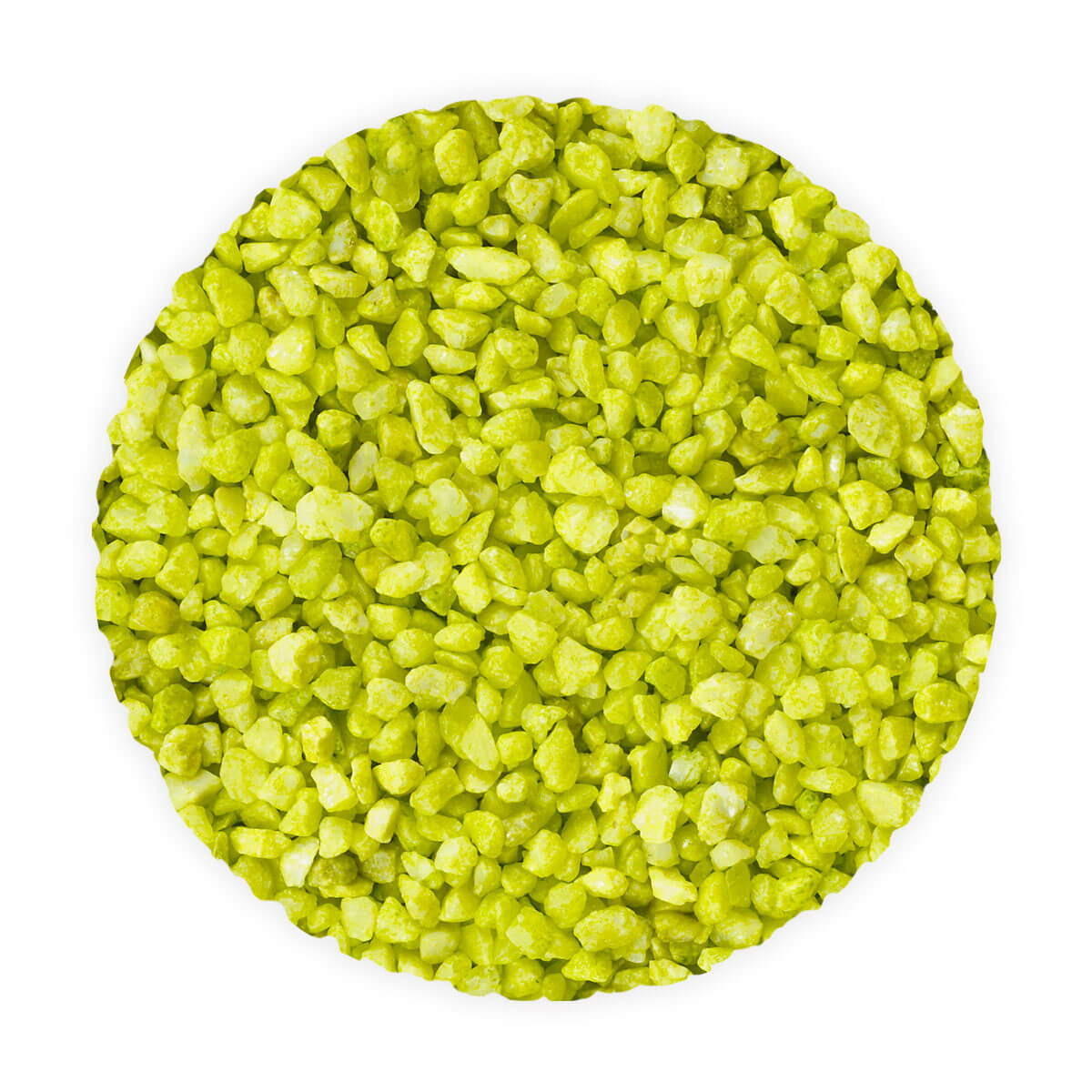 Deco-Granulat - apfelgrün - Packung à 1 kg