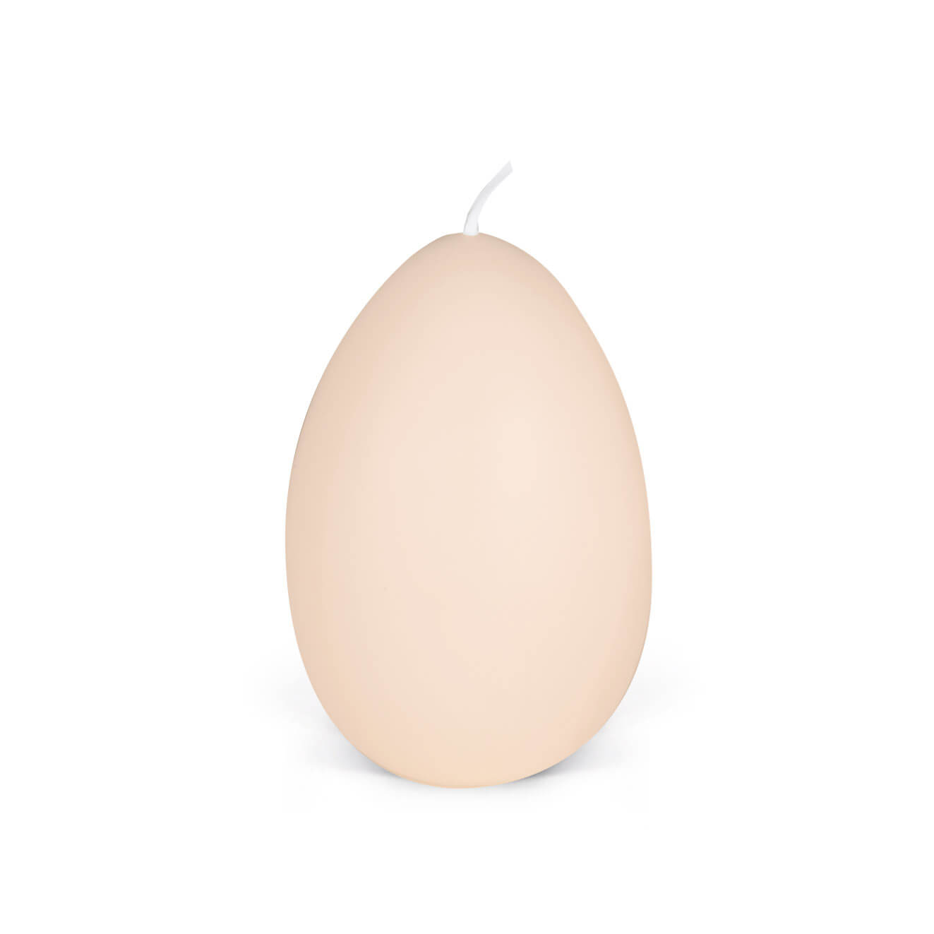 2371-04-creme Eierkerzen - 90/60 mm - in 33 Farben - 04 creme