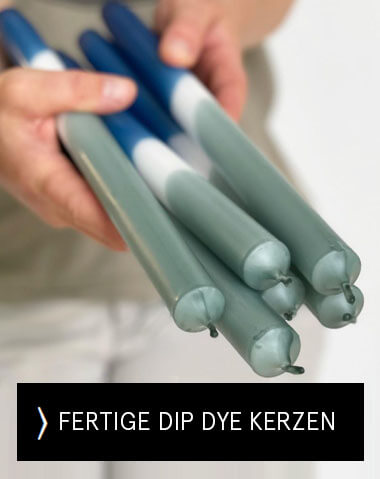 Banner dip dye Kerzen6