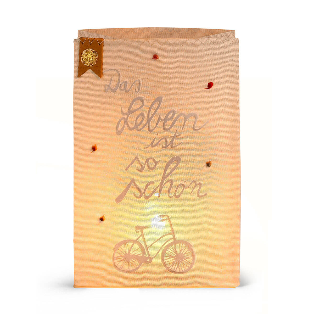 Lichtbeutel Das Leben ist so schön Lichtbeutel Das Leben ist so schön