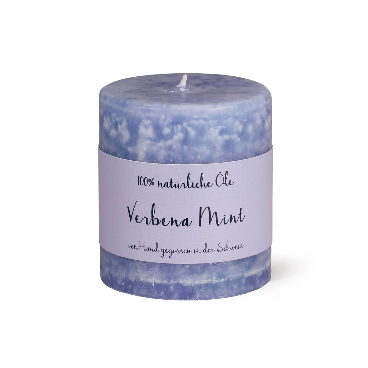 9822-00-A Duftkerze Schulthess  – 80/70 mm – Verbana Mint – rein natürliche Öle