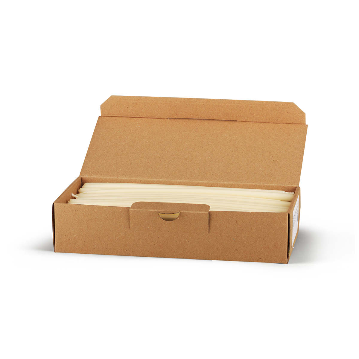 3014-00-B Spitzkerzen elfenbein konisch