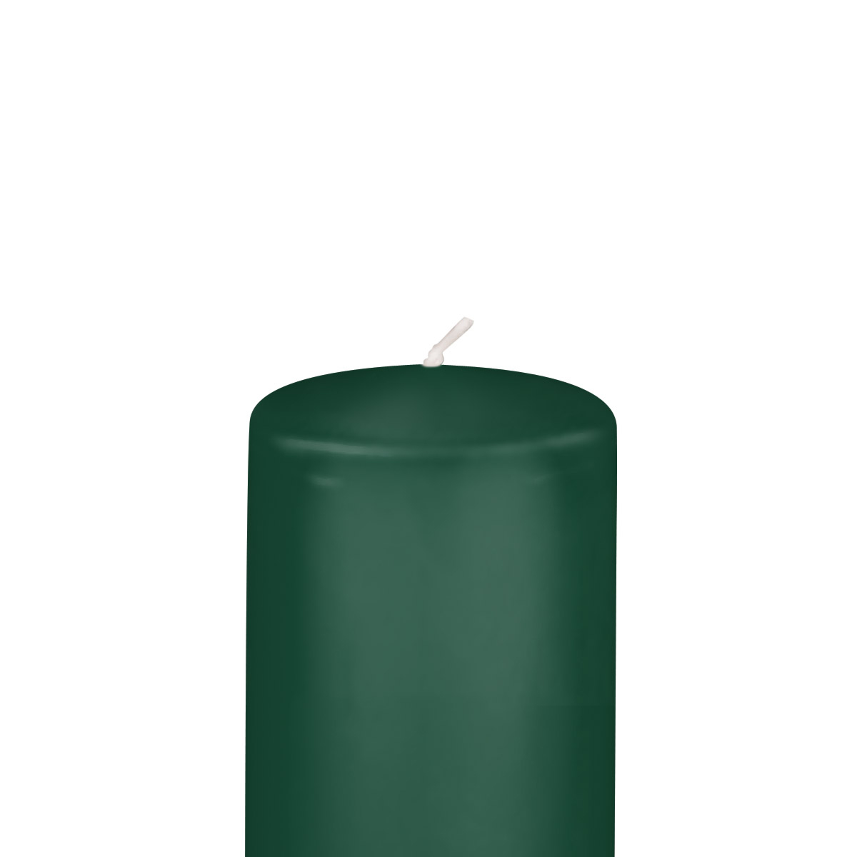 Zylinderkerzen – 60 mm Durchmesser - in 33 Farben - 70 mm - 89 jägergrün