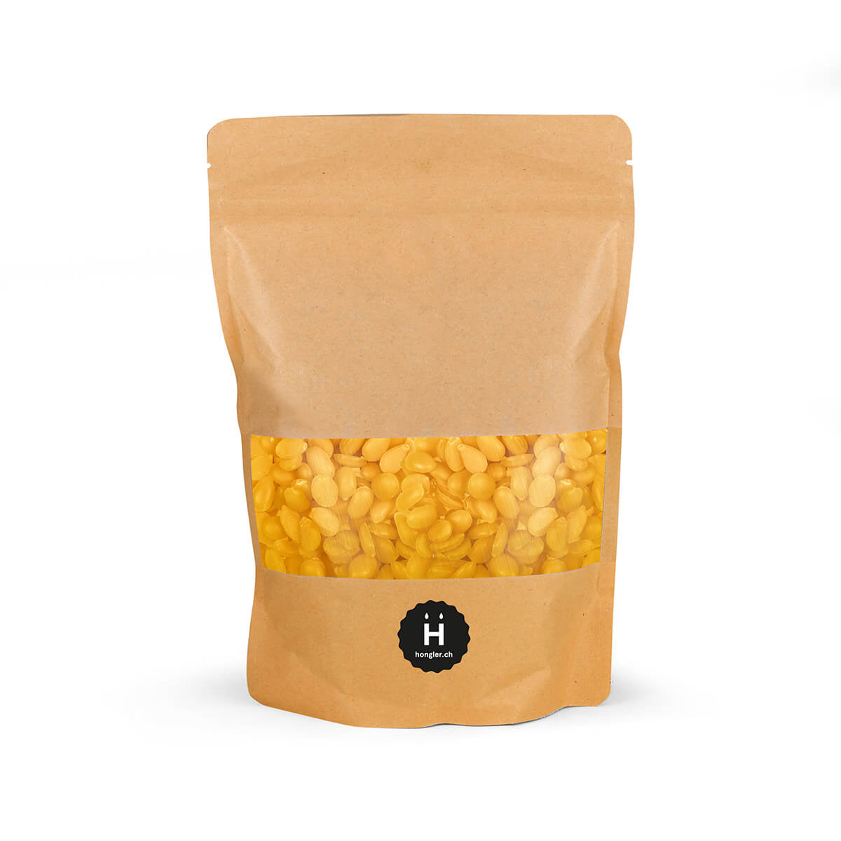 10161-00-A Bienenwachs gelb 100% rein - in Pastillen - Beutel à 500 g