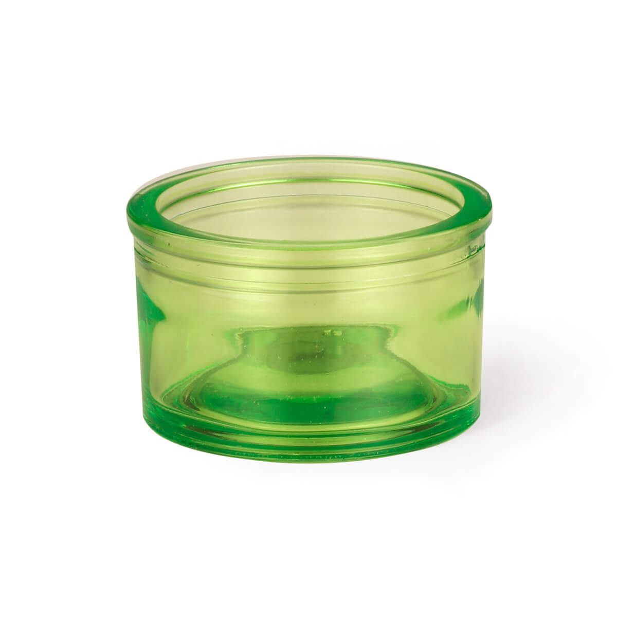 Lichtglas rund – grün