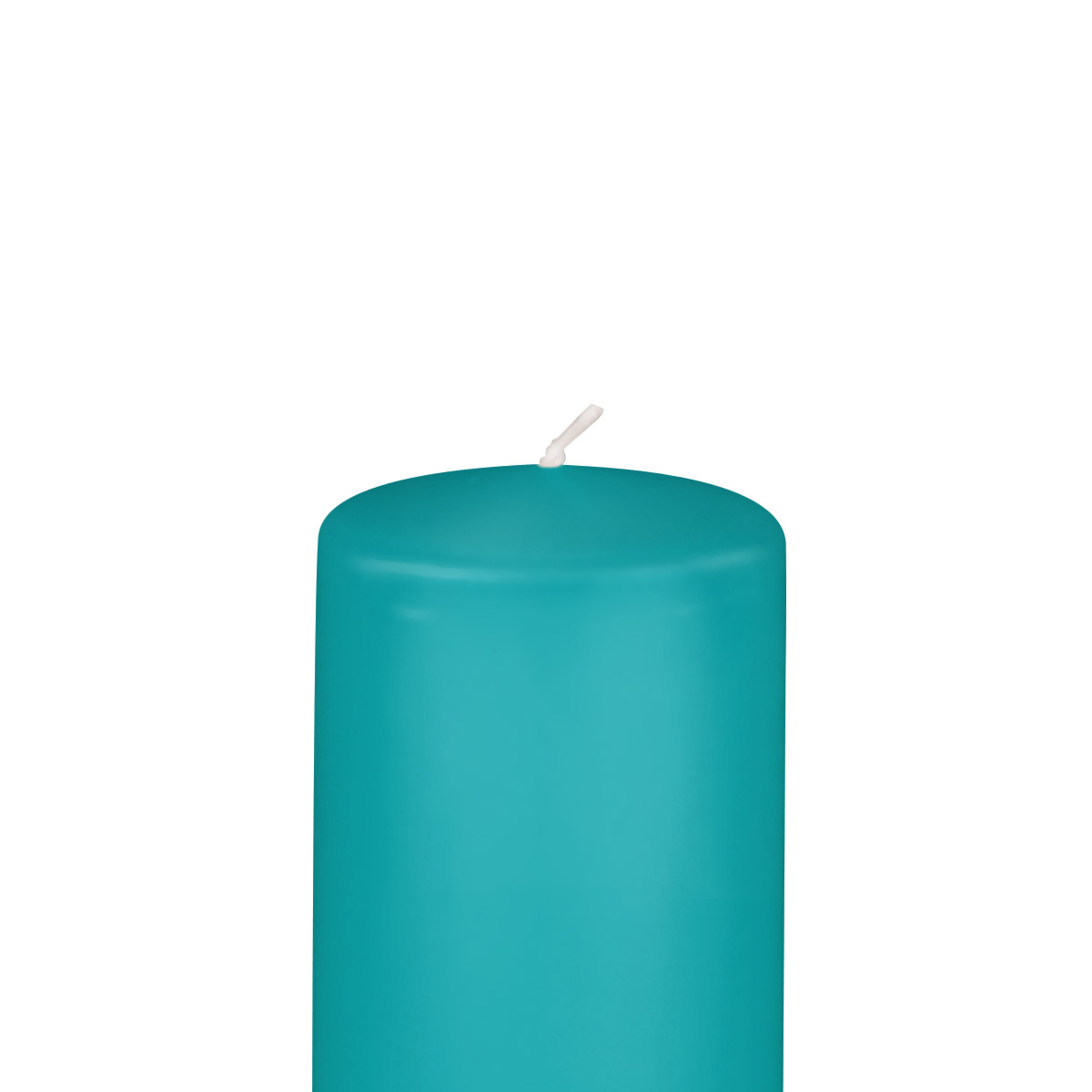 Zylinderkerzen – 60 mm Durchmesser - in 33 Farben - 70 mm - 50 türkis