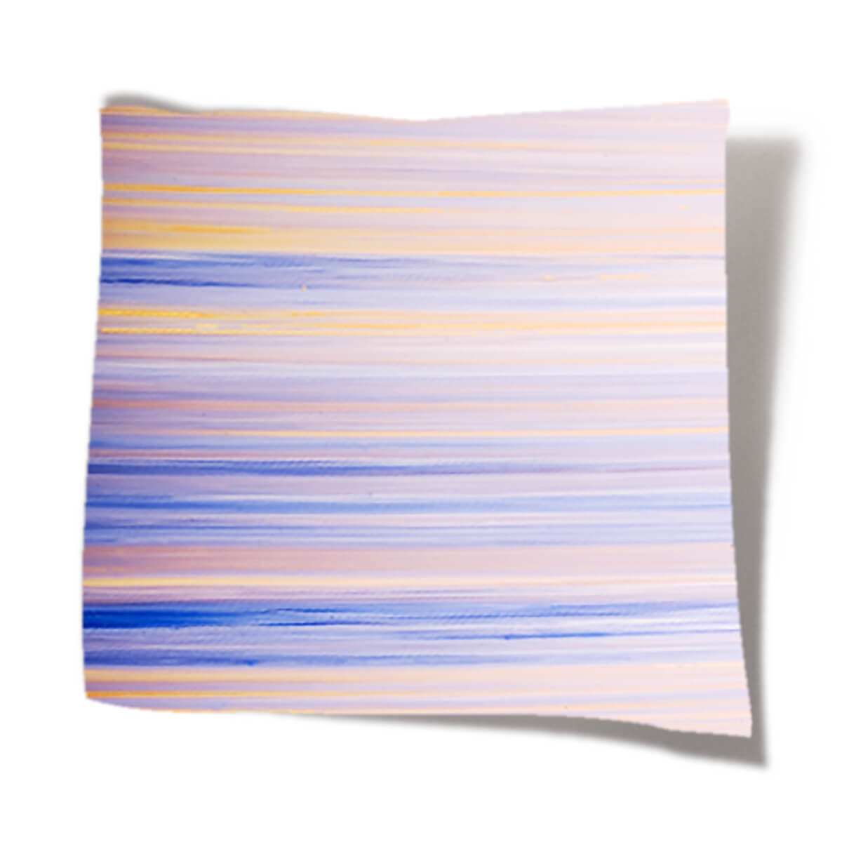 1171-00-B Wachsfolie Streifen hellblau/weiss/gold