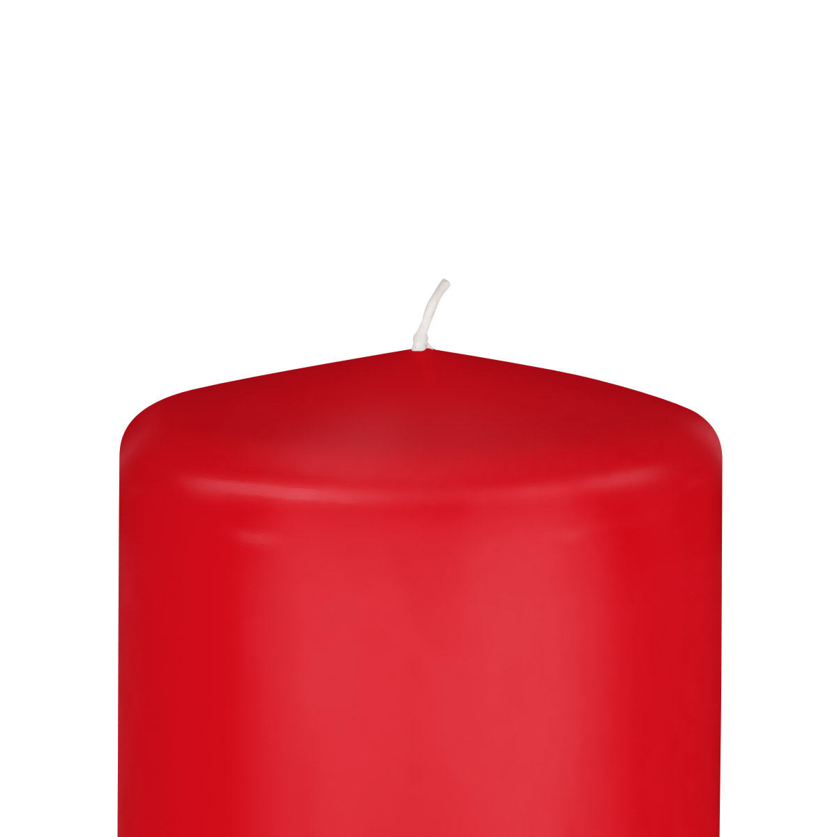 Zylinderkerzen – 100 mm Durchmesser - in 33 Farben - 25 rot - 140 mm