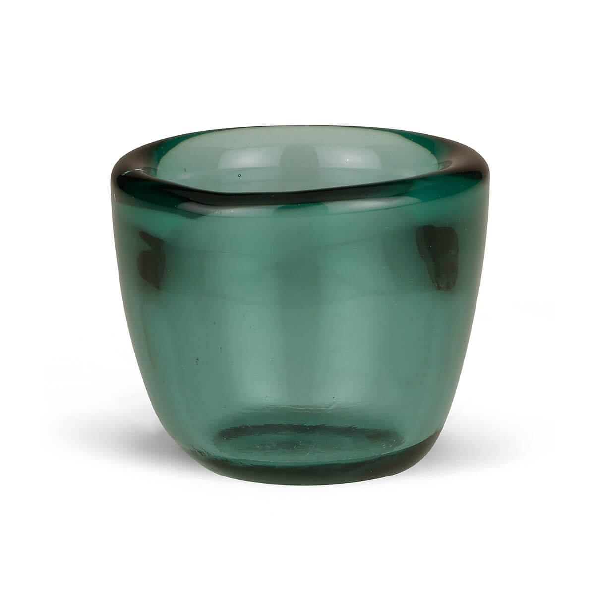 Teelichtglas grün – durchgefärbt – 60/65 mm Teelichtglas grün – durchgefärbt – 60/65 mm