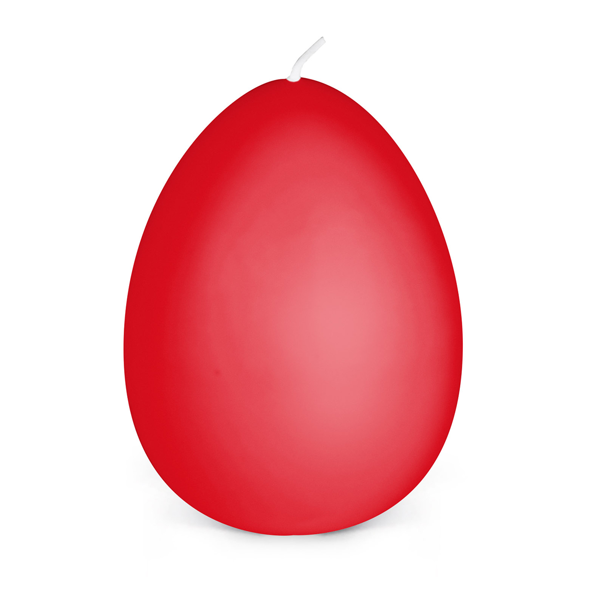 Eierkerzen - 140/105 mm - in 33 Farben - 25 rot