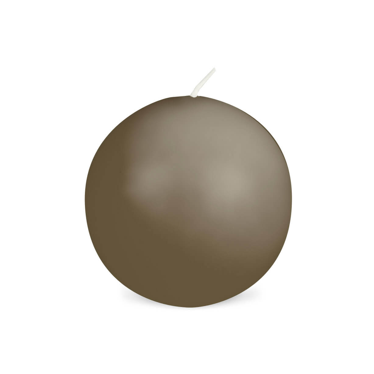 Kugelkerzen - 80 mm - in 33 Farben - 42 siena | 42 siena