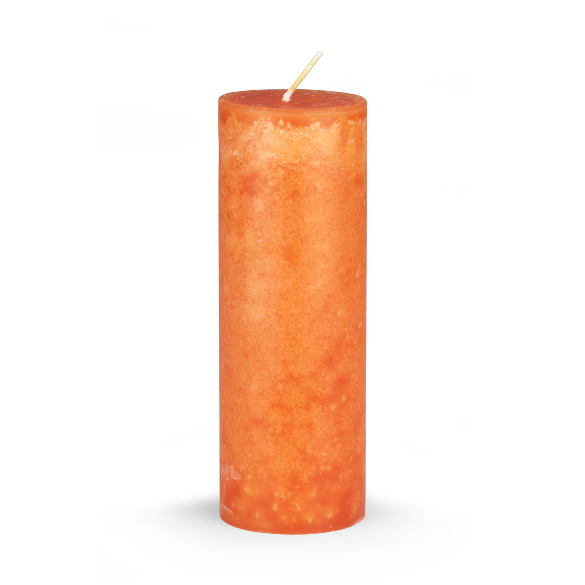 Adventskerzen - Safecandles - Zylinder 230/80 mm - in 7 Farben - 23 mandarin