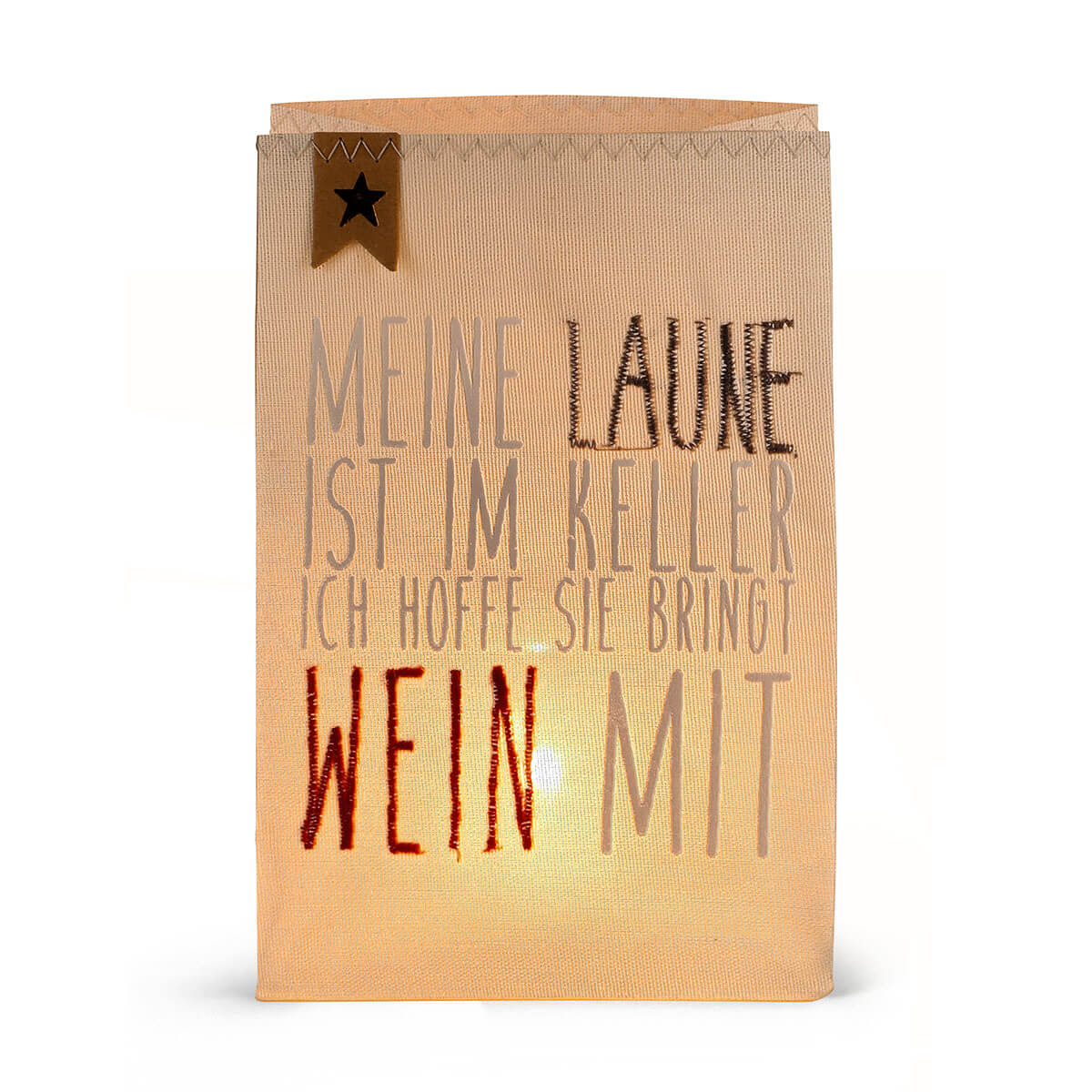 Lichtbeutel Wein Lichtbeutel Wein
