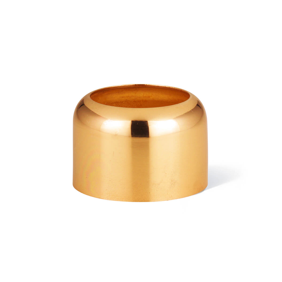 6921-00-A Tropfschutzring aus Messing – für Kerzen mit 50 mm ø