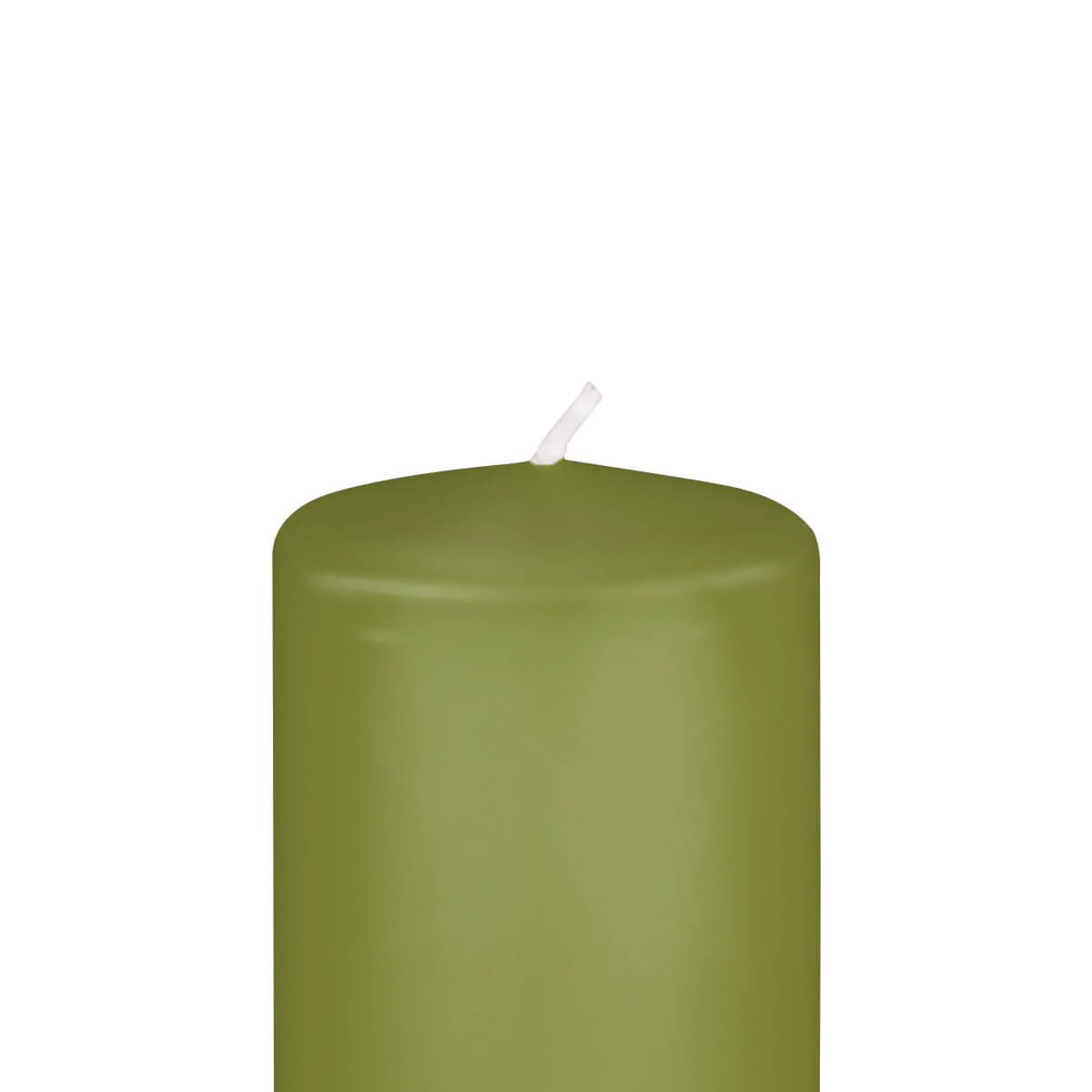 Zylinderkerzen – 70 mm Durchmesser - in 33 Farben - 140 mm -230 olive