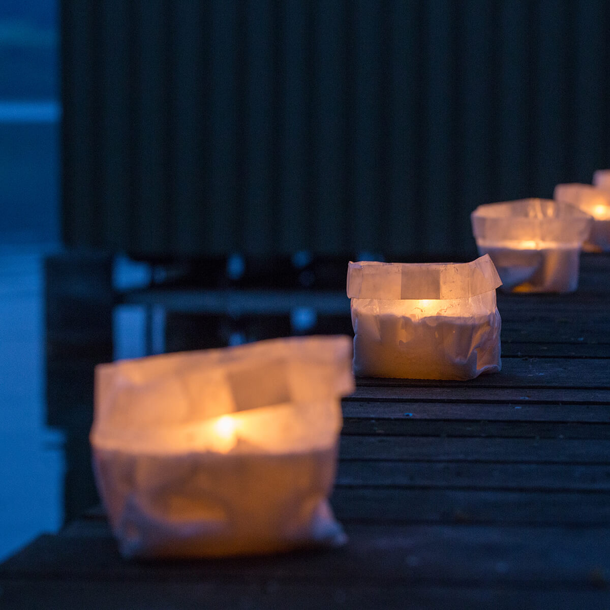 Candle Bag Windlicht - gross - für innen und aussen