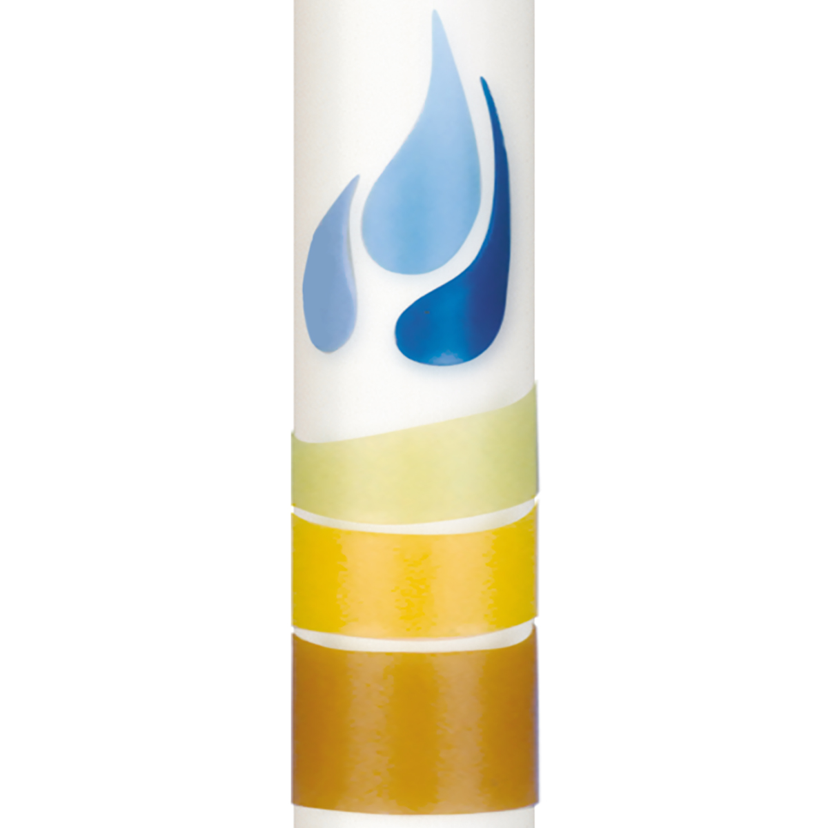 T2001 Taufkerze Licht auf dem Weg -  380/35 mm