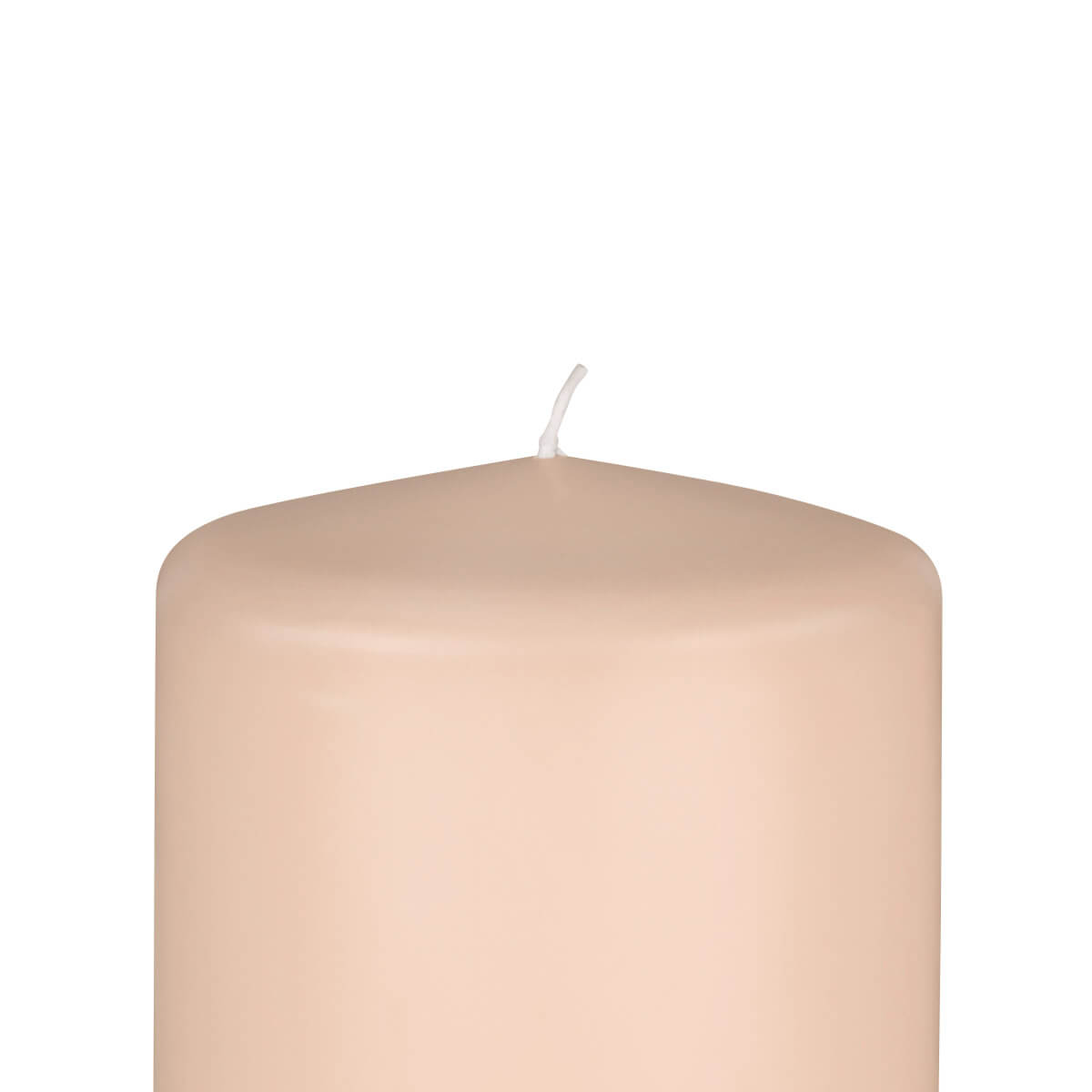 Zylinderkerzen – 100 mm Durchmesser - in 33 Farben - 190 mm -04 creme