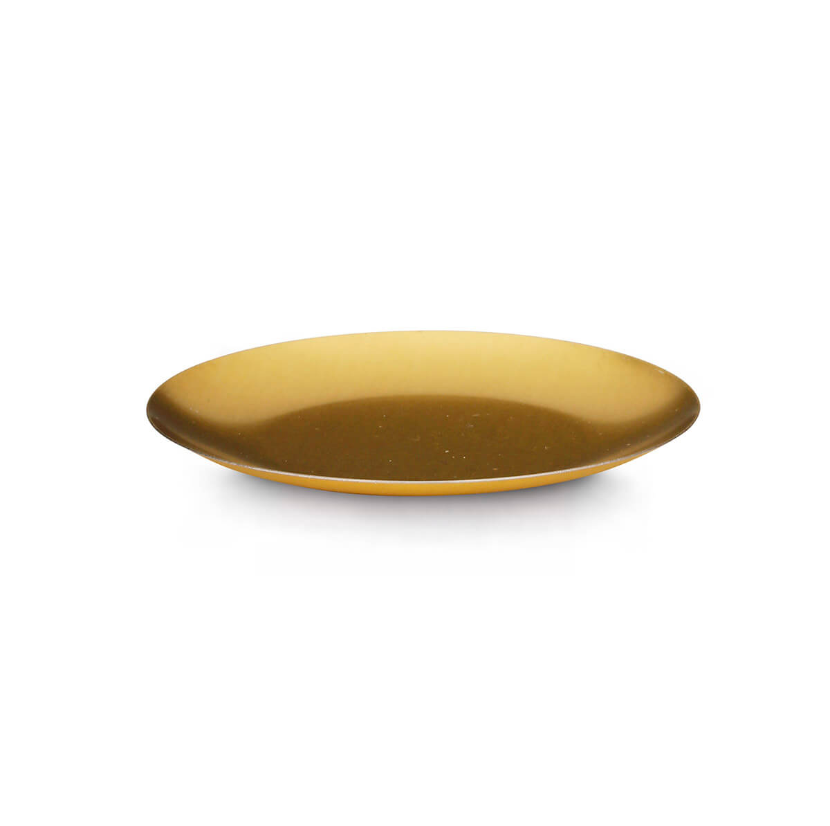 Kerzenteller – gold – 70 mm