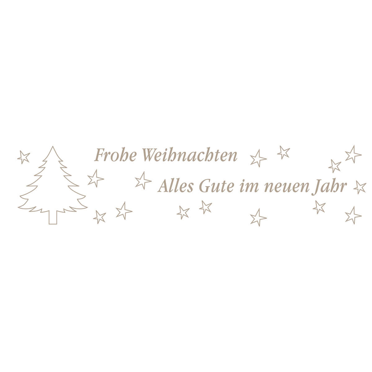 Wortlicht Mini Frohe Weihnachten