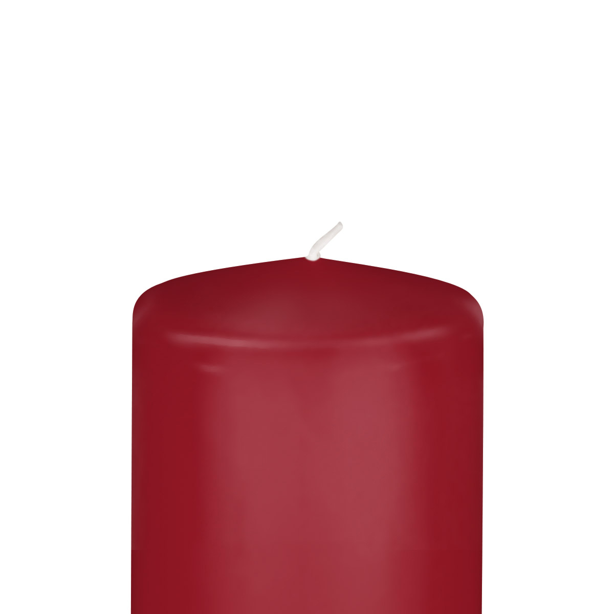 Kaminkerzen – 80 mm Durchmesser - in 12 Farben - 28 karminrot - 1000 mm