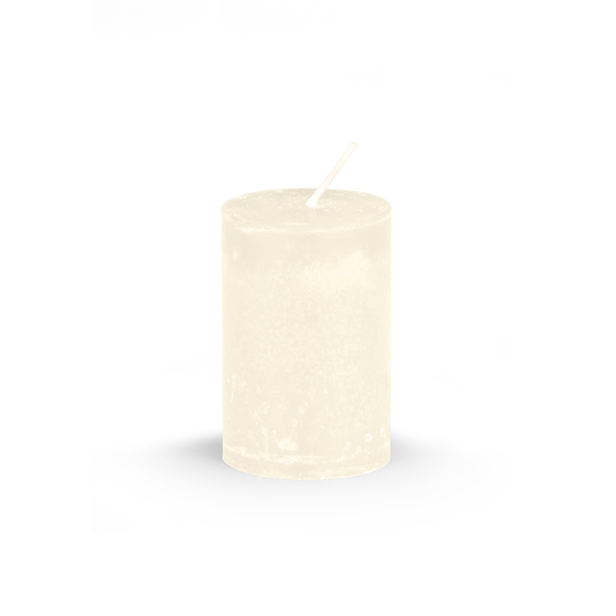 Adventskerzen - Safecandles - Zylinder 90/60 mm - in 7 Farben - 20 wollweiss