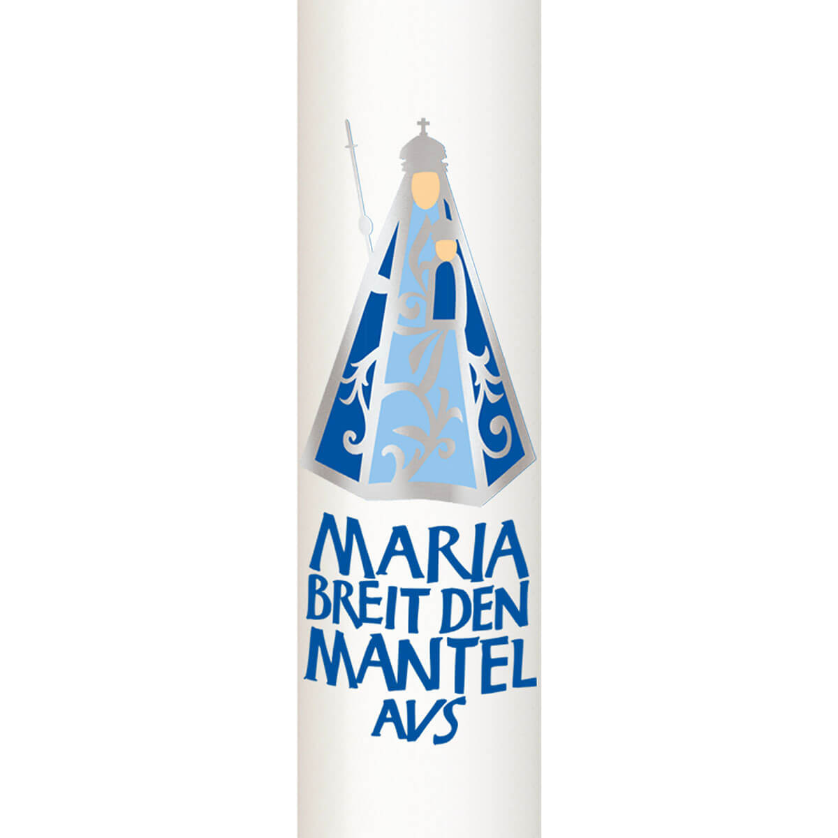 Maria – breit den Mantel aus -  180/60 mm Maria – breit den Mantel aus -  180/60 mm