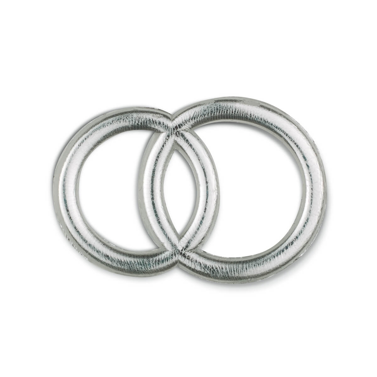 Dekormotiv Eheringe – silber