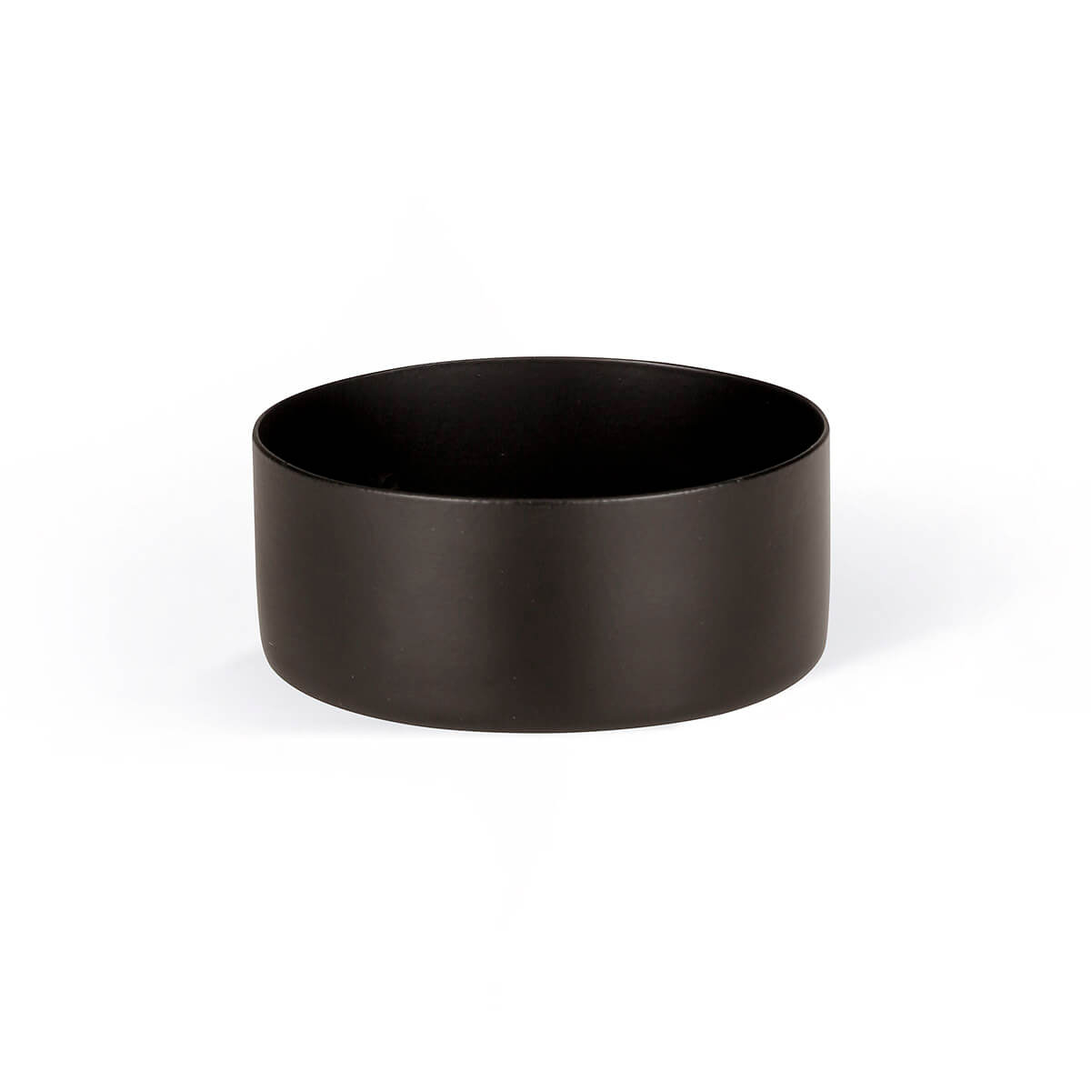 Teelichthalter für Maxilichte schwarz