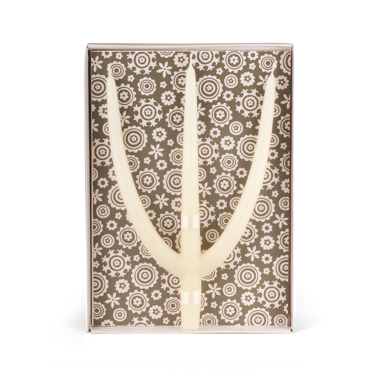 9039-00-A Candelina elfenbein - in grauer Verpackung - 1 Stk