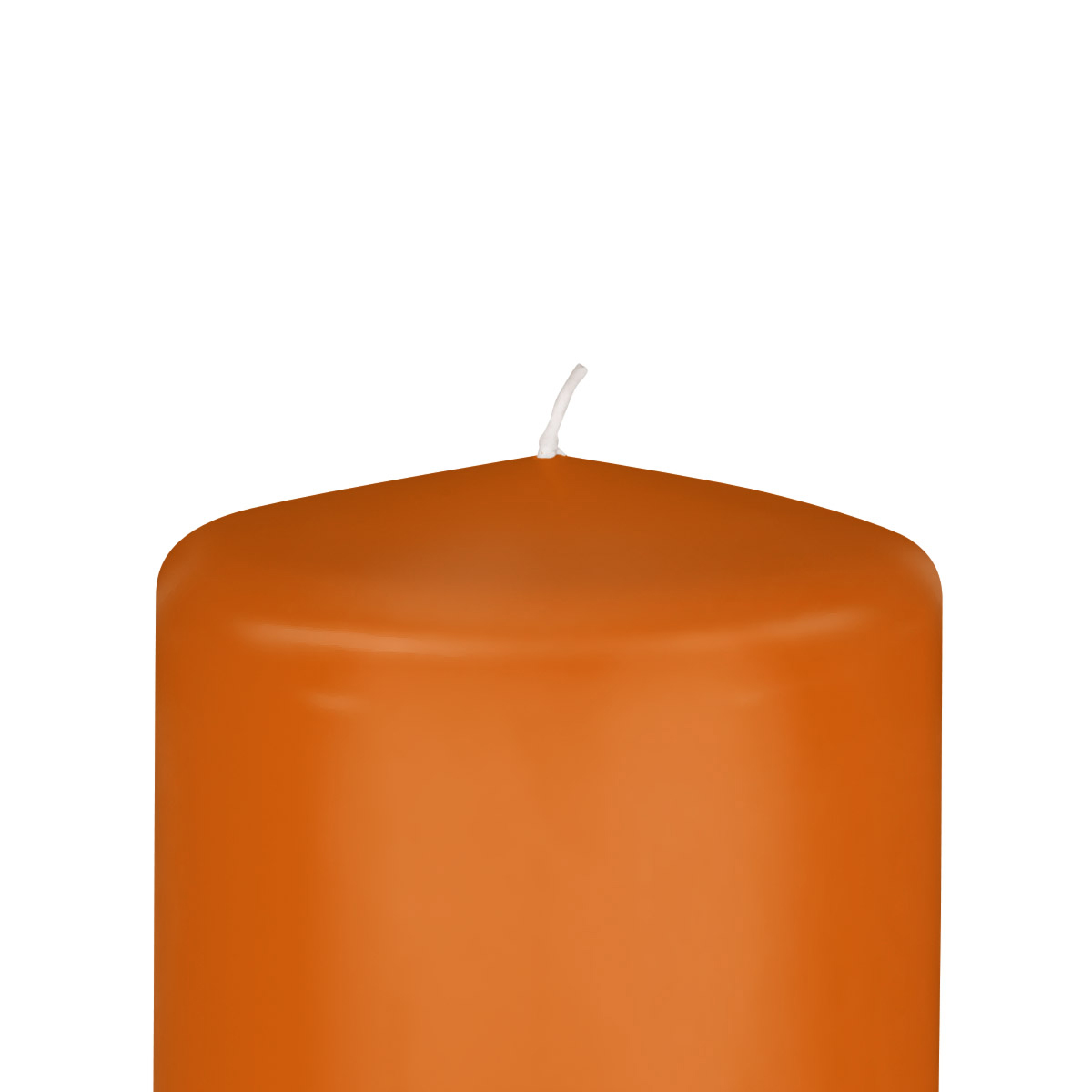 Zylinderkerzen – 100 mm Durchmesser - in 33 Farben - 250 mm - 56 kürbis