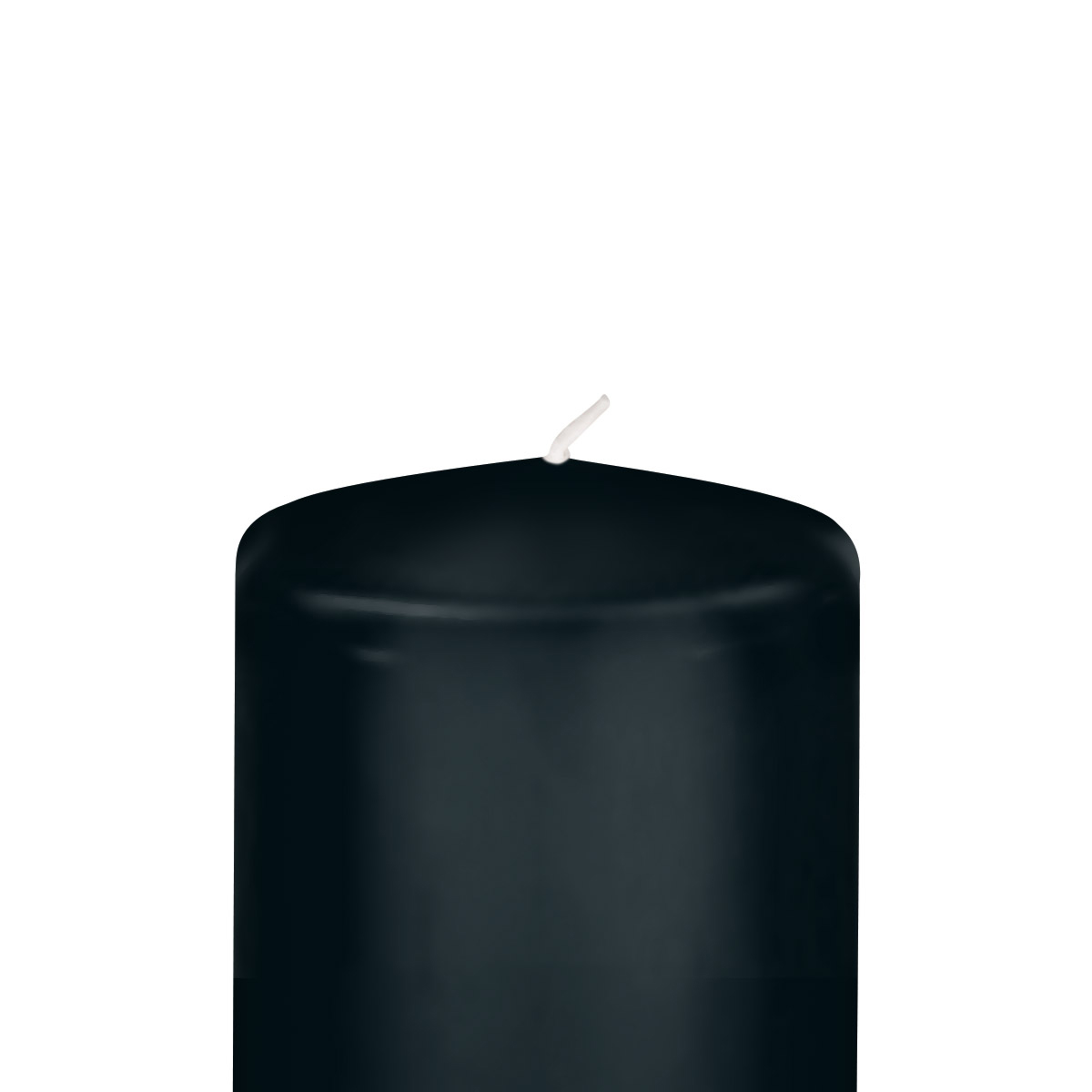 Zylinderkerzen – 80 mm Durchmesser - in 33 Farben - 90 mm - 94 schwarz