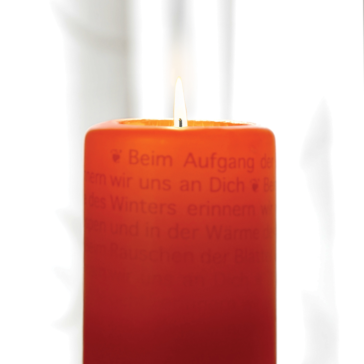 7707-00-C Wortlichtkerze Trauer