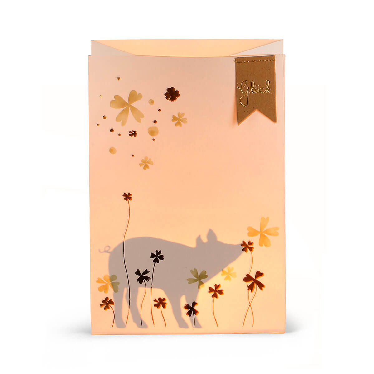 Schattenlichtüte Glück Schattenlichtüte Glück