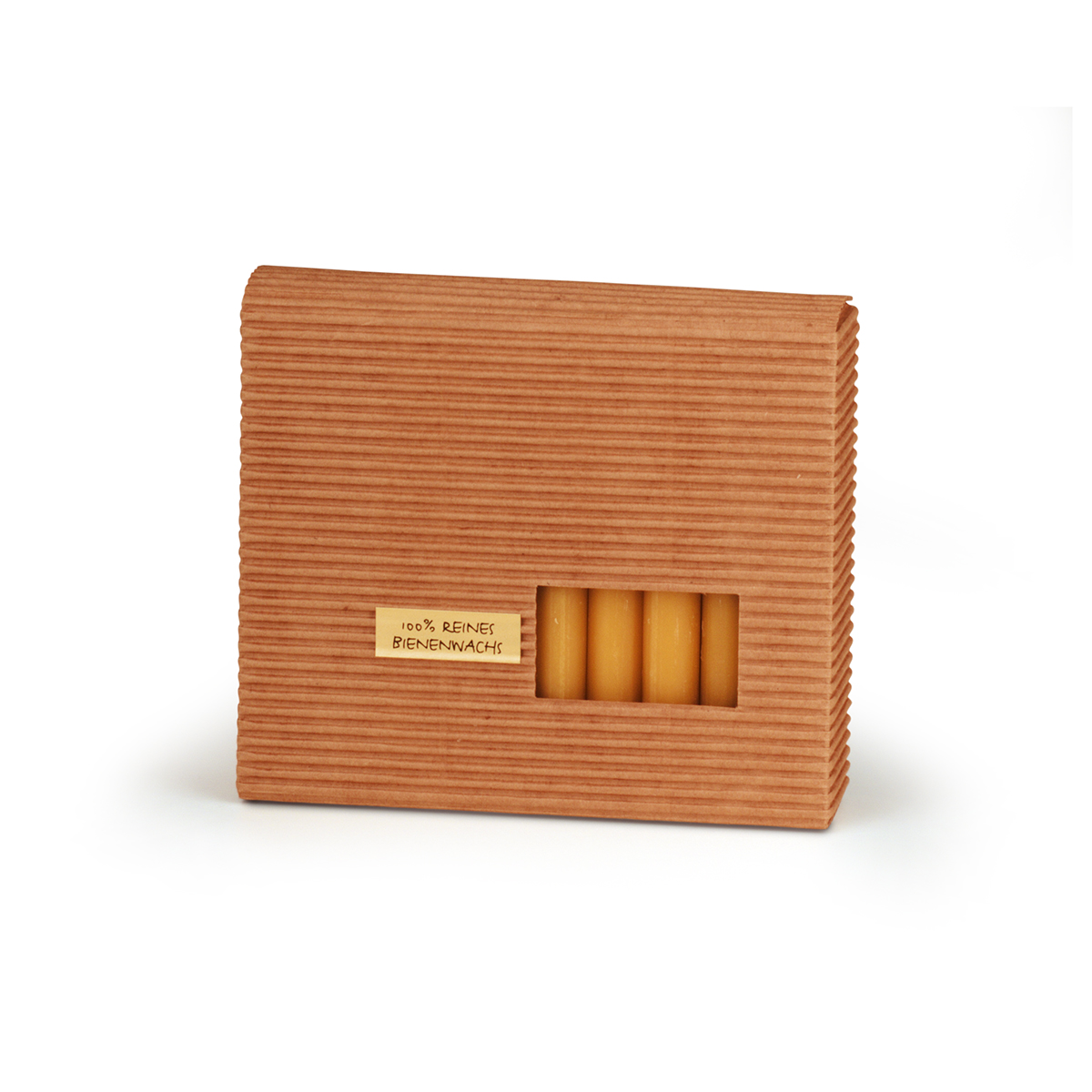 3325-00-A Christbaumkerzen 100% Bienenwachs gelb