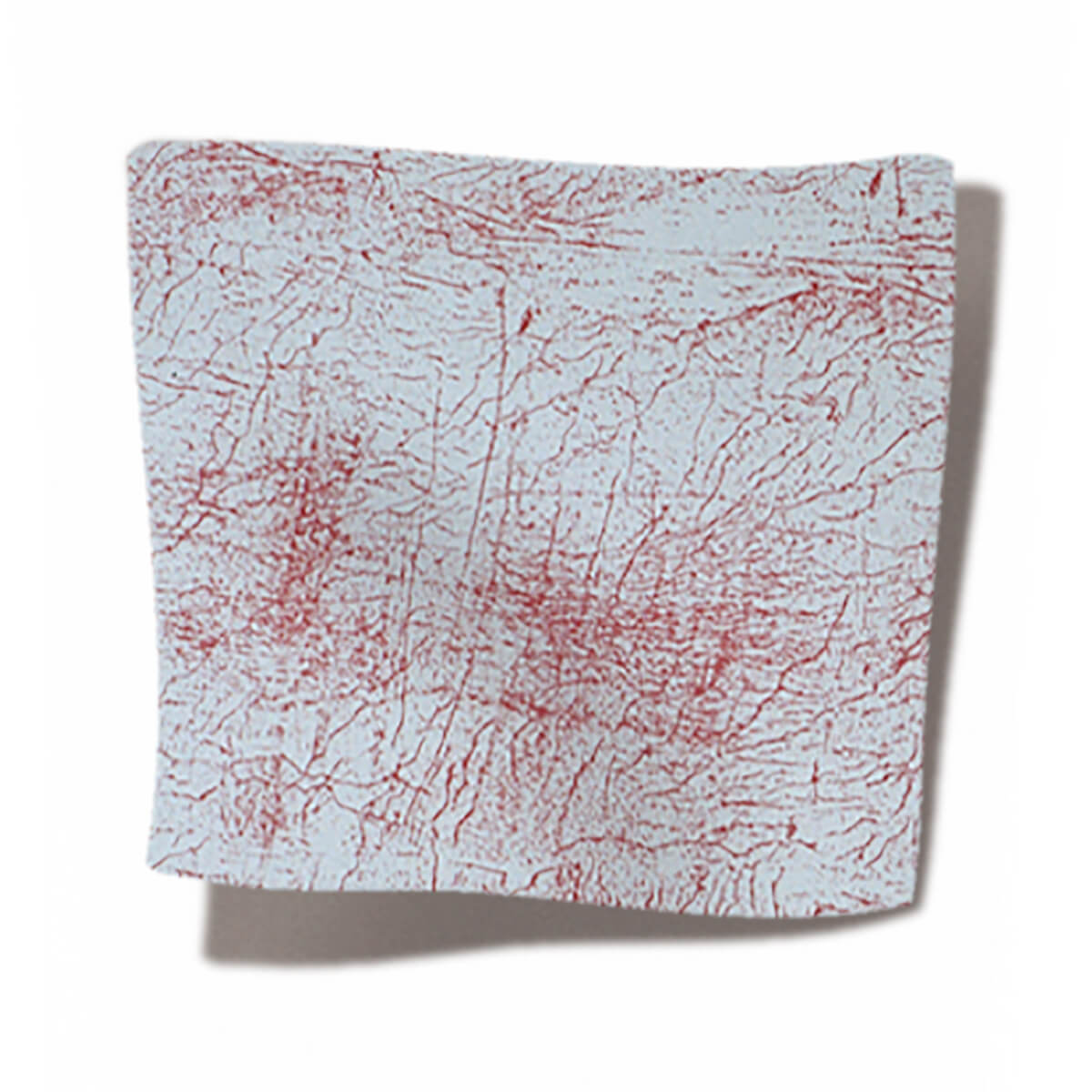 1128-00-B Wachsfolie rot/silber