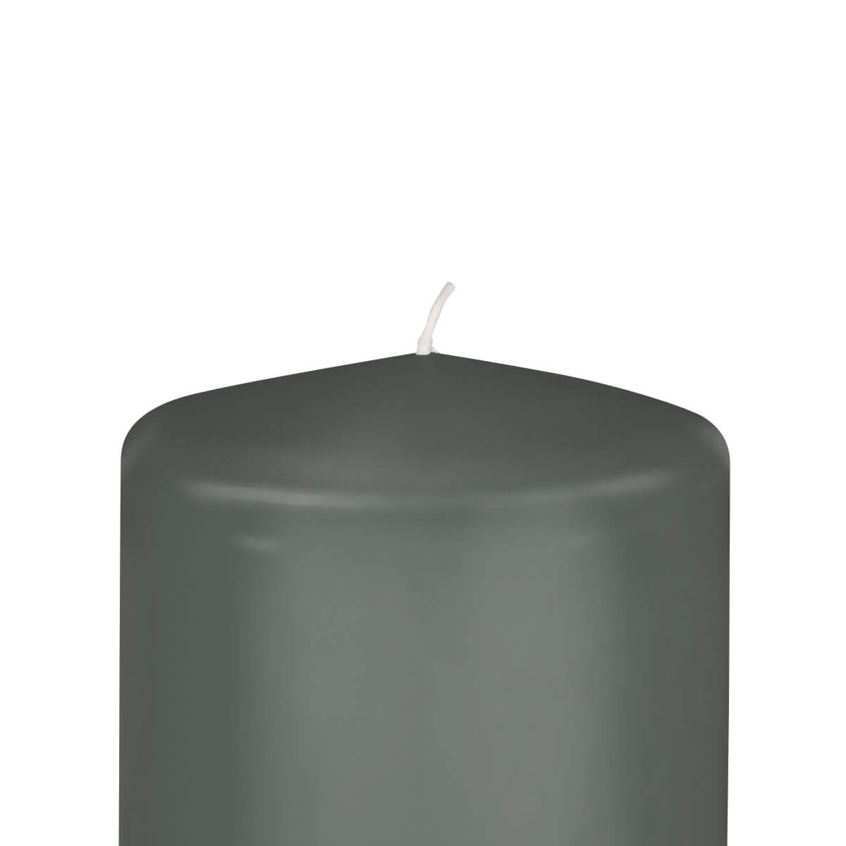Zylinderkerzen – 100 mm Durchmesser - in 33 Farben -09 anthrazit - 250 mm