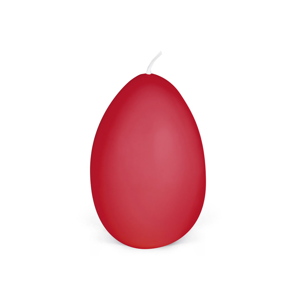 2371-26-rubin Eierkerzen - 90/60 mm - in 33 Farben -  26 rubin