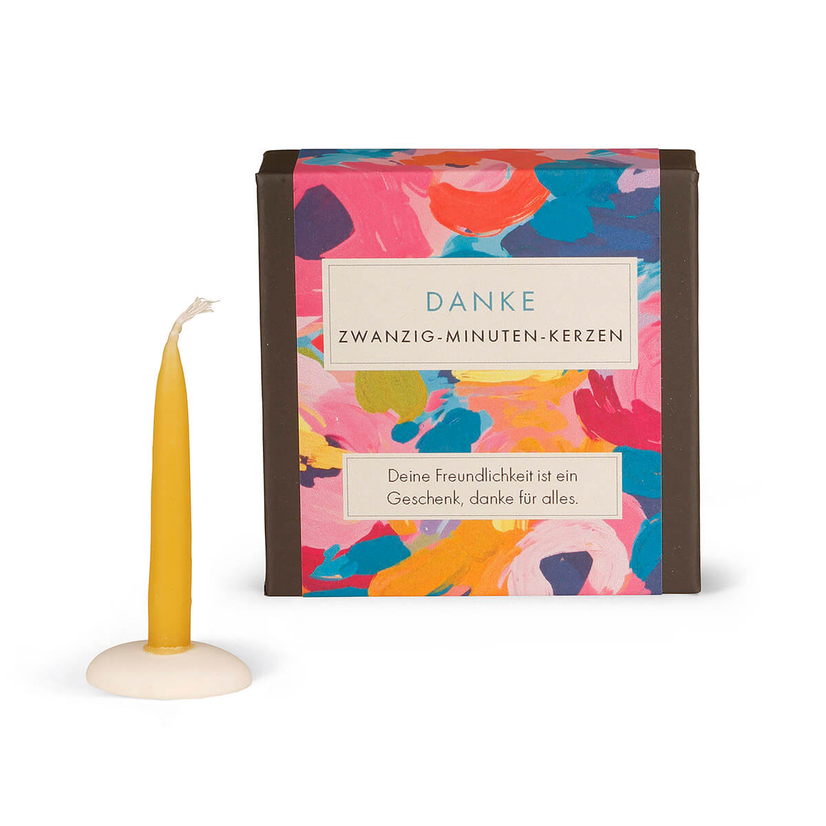 Zwanzig Minuten Kerzen Danke