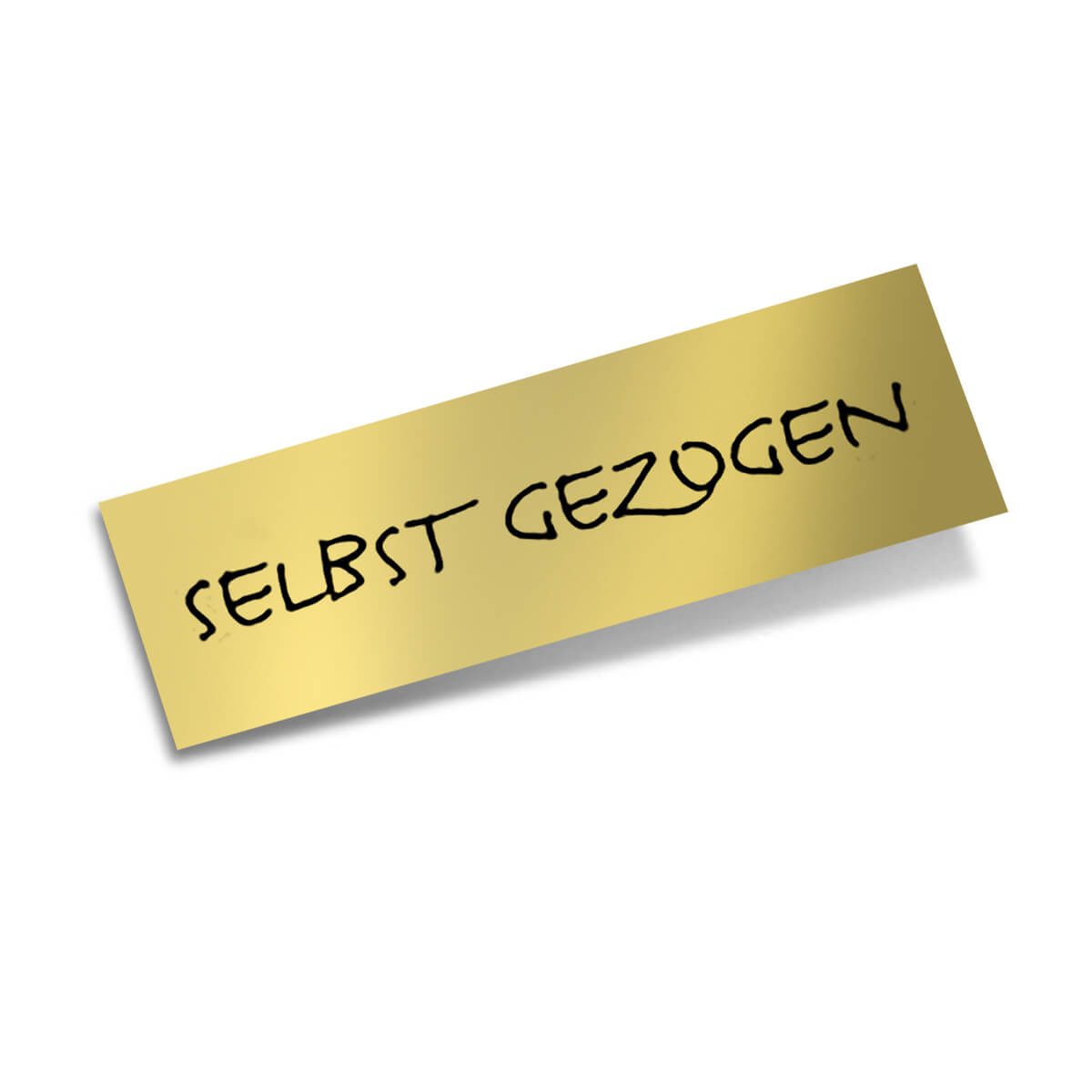 Etiketten "selbst gezogen" - Pack à 100 Stk